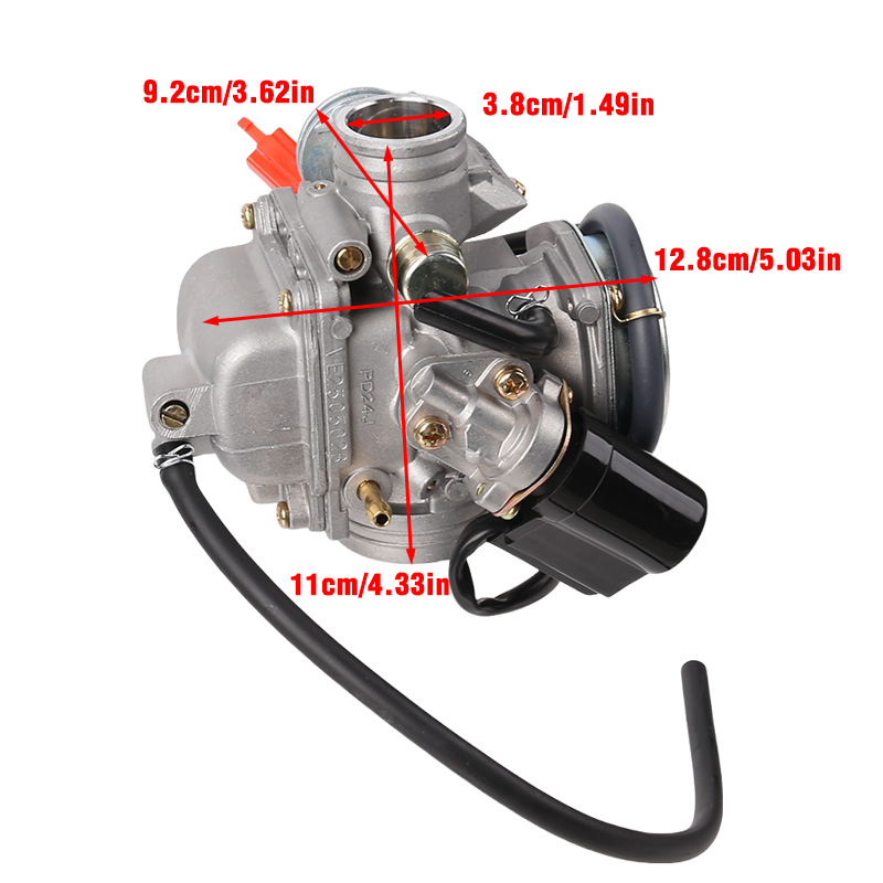 GY6 125 Haomai 125 carburetor  - Motorcycle Carburetor review and price