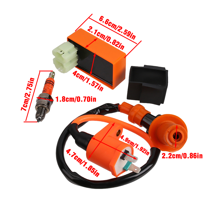 Ignition coil New set of motor - Motorcycle Spark Plug review and price