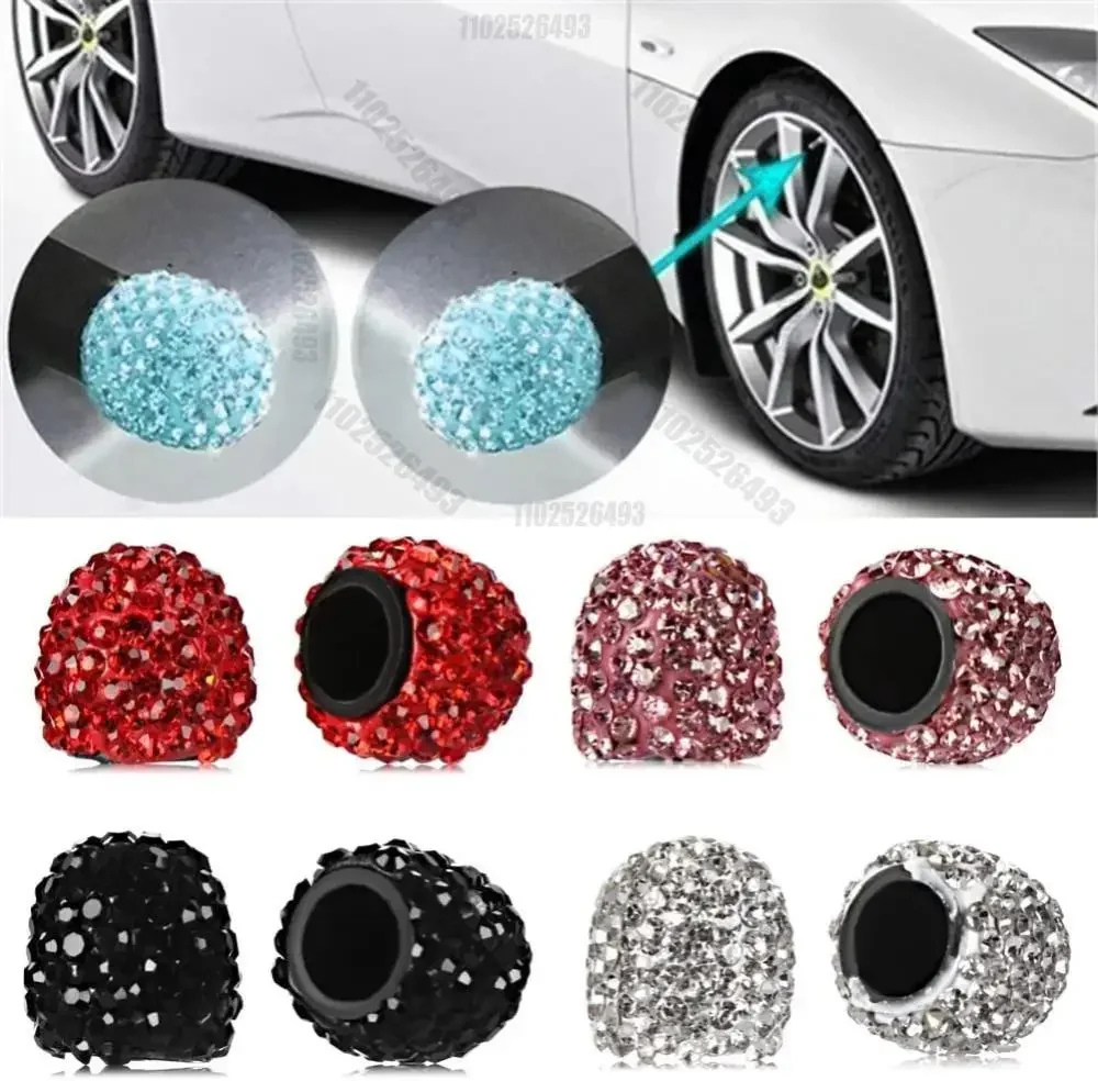 2/4PCS Diamond Car Tire Valve  - Motorcycle Valve Cover review and price