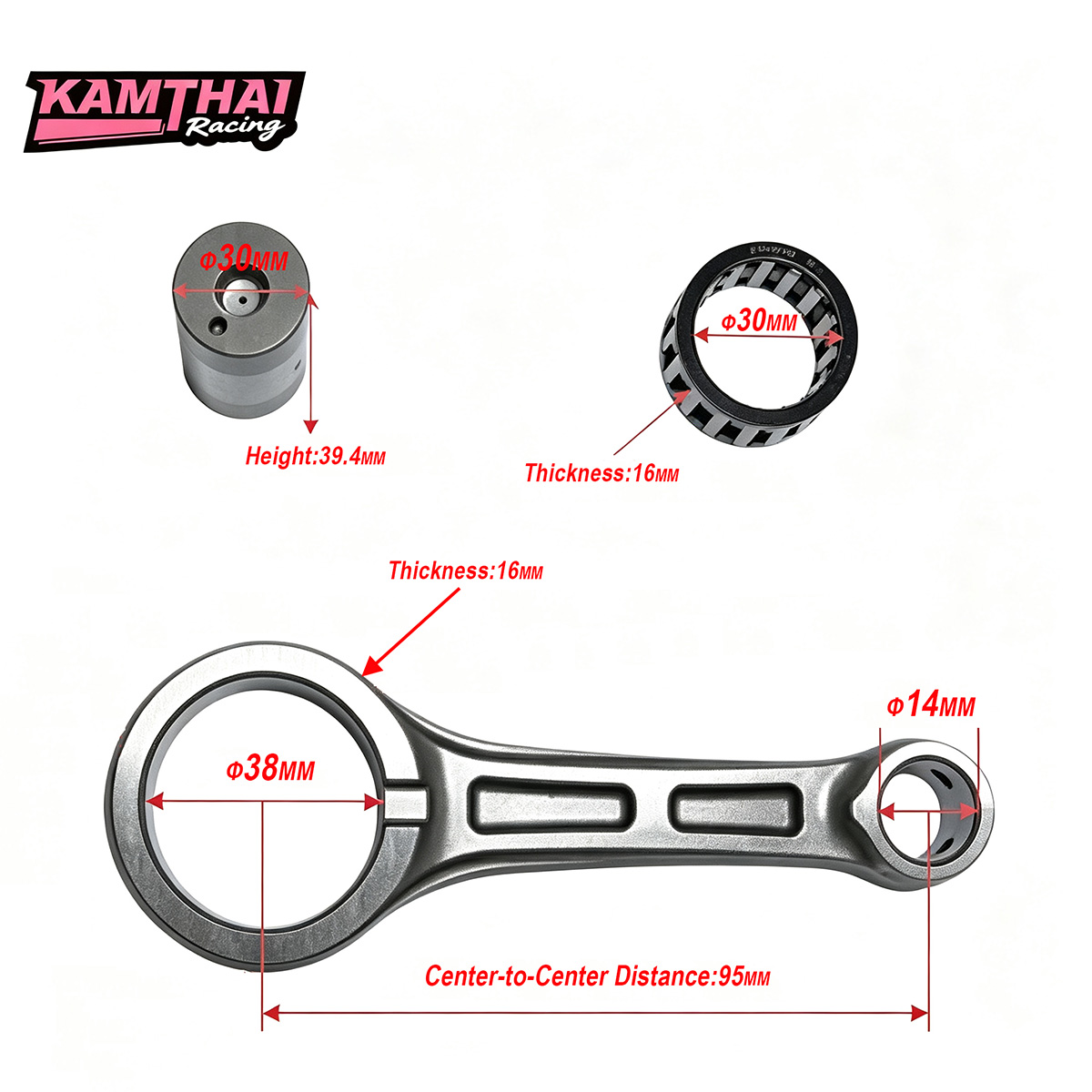 KAMTHAI CNC Machined Crankshaf - Motorcycle Crankshaft review and price